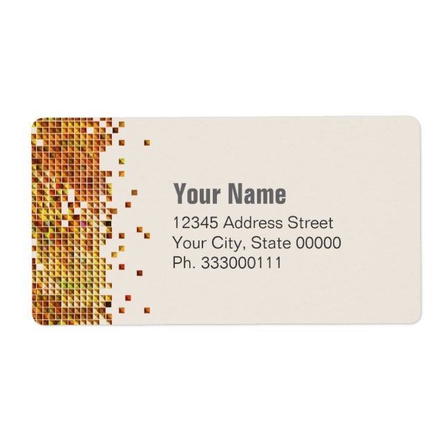 Elegante Gold Sequin (Vorne)