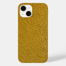 Elegante Gold Texture Protective Case-Mate iPhone 14 Hülle