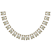 Elegante Gold Verzierte Jagdflagge