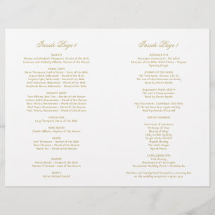 Elegante Gold Vintag Glamour Hochzeit
