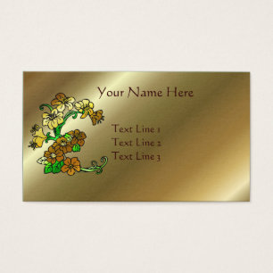 Elegante Golden Brown Blume