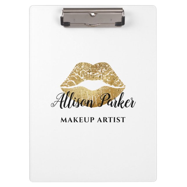 Elegante Goldenen Täler Klemmbrett (Vorderseite)