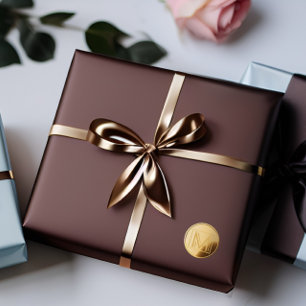 Elegante goldfarbige Aufkleber