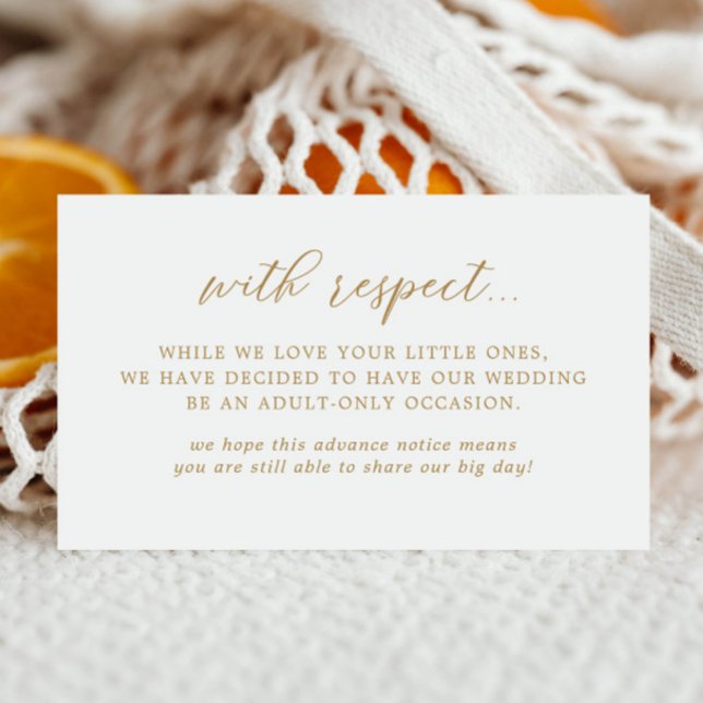 Elegante Goldregionen nur Hochzeit Begleitkarte (Von Creator hochgeladen)