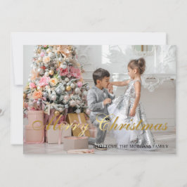 Elegante Goldschneeflocken, Weihnachtsbaum, Foto