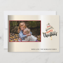 Elegante Goldschneeflocken, Weihnachtsbaum, Ihr Fo