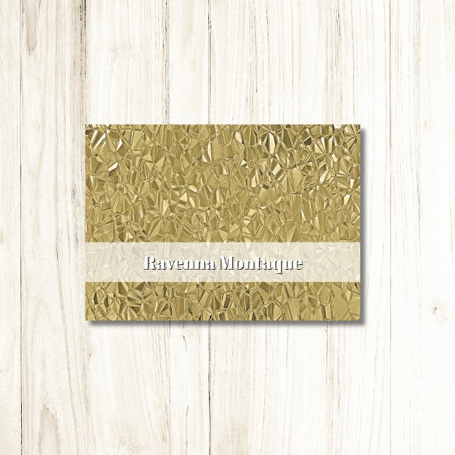 Elegante Goldtextur-Chic-Papeterie mit individuell (Von Creator hochgeladen)