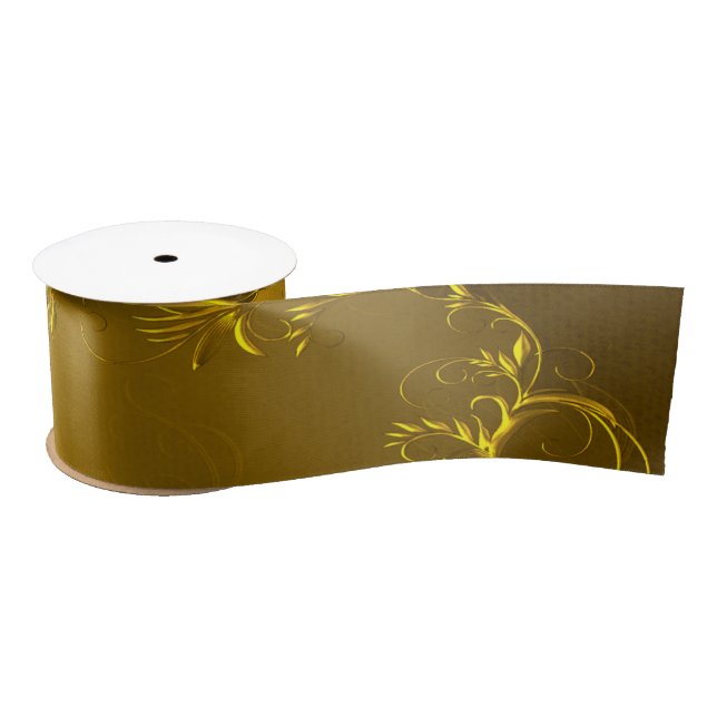 Elegante GoldWedding Satinband (Spule)