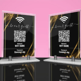 Elegante GoldWedding | Tabelle für Unternehmen Tischnummer