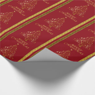 Elegante Goldweihe Geschenkpapier