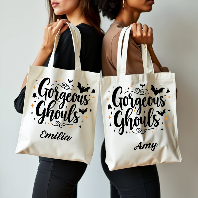Elegante Gorgeous Ghouls Halloween Bag für Freunde Tragetasche (Von Creator hochgeladen)