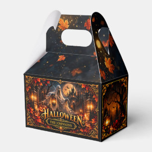 Elegante gothische Halloween-Geister-Geschenkbox Geschenkschachtel