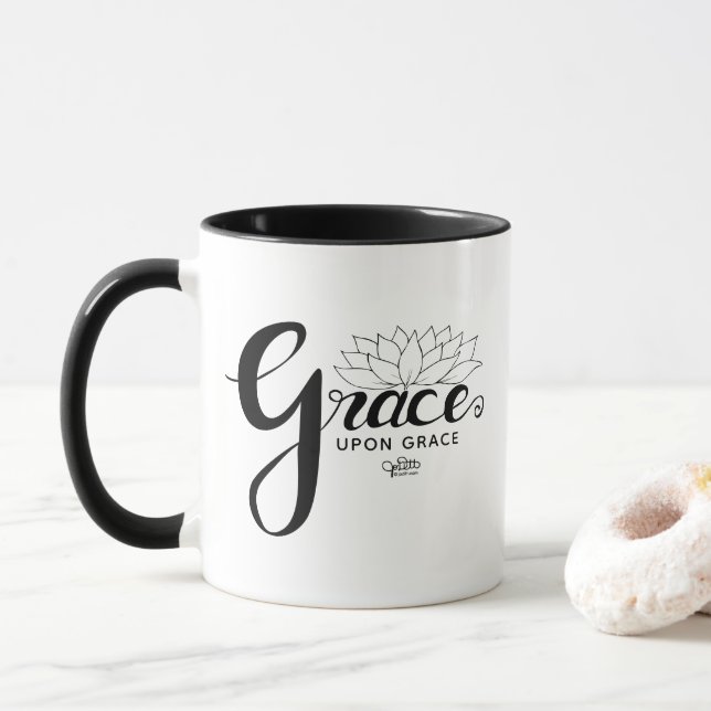 Elegante Grace Christlicher Glaube Tasse (Mit Donut)