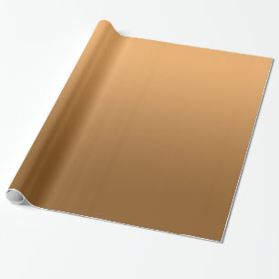 Elegante Gradient Golden Geschenkpapier