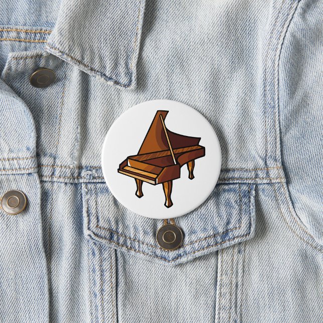 Elegante Grand Piano Musik Button (Von Creator hochgeladen)