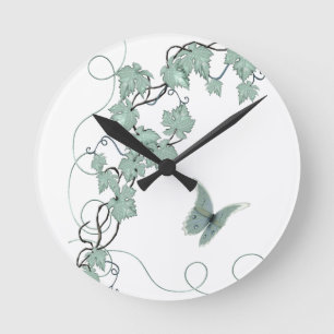Elegante Grapevine Kitchen Clock Runde Wanduhr