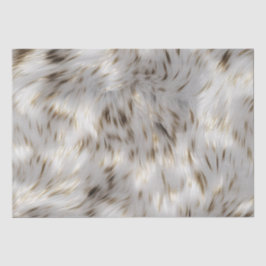 Elegante, grau-weiße Hochzeit Seidenpapier