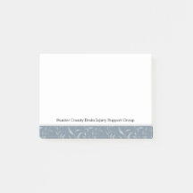 Elegante graue Blätter auf Vintag Blue