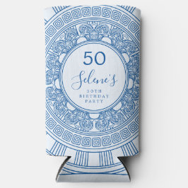 Elegante griechische Geburtstagsfeier mit benutzer Selters Dosenkühler