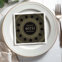 Elegante Griechische Geburtstagsparty mit benutzer