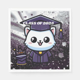 Elegante Grouation Kitty Lila Gown Ballon Serviette