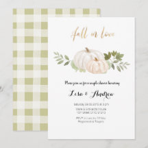 Elegante Grünanlage Herbst in Liebe Paare Dusche