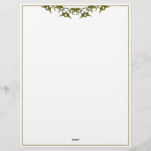 Elegante grüne Blätter