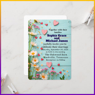 Elegante grüne Blätter Naturdesign   Minimal Botan Einladung