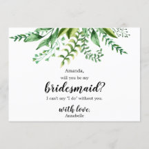 Elegante grüne botanische Hochzeit ist meine Bride