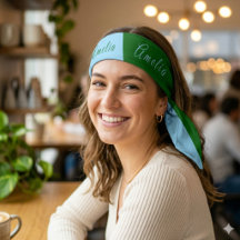 Elegante grüne Farbe mit individuellem Namen