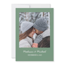 Elegante Grüne Winter-Botanische Kranzhochzeit