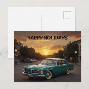 Elegante Grußkarte für jeden Anlass Postkarte