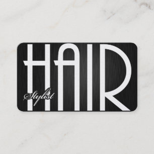 Elegante Haar-Stylist-Geschäfts-Karten Visitenkarte