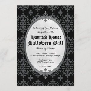 Elegante Halloween-Einladung Einladung