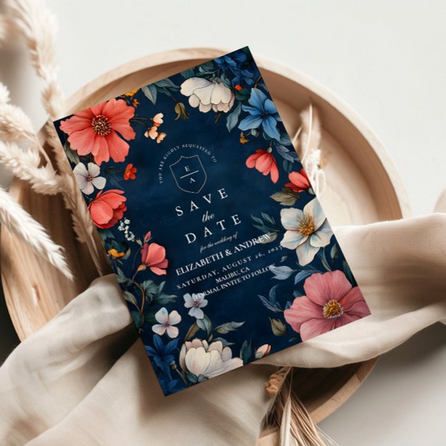 Elegante Halloween Hochzeit Save The Date (Von Creator hochgeladen)