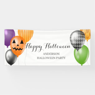 Elegante Halloween-Party Banner