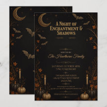 Elegante Halloween-Party-Feier