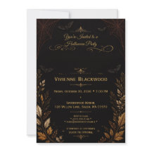 Elegante Halloween-Party-Feier