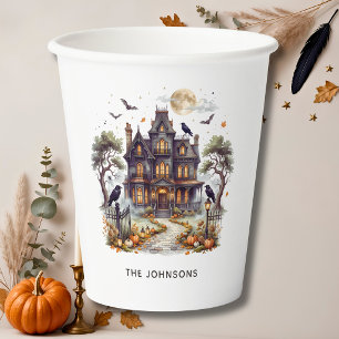Elegante Halloween-Party im Spukschloss Pappbecher