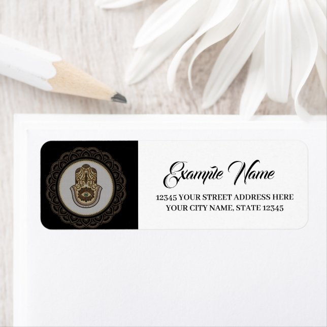 Elegante Hamsa Hand (Insitu)