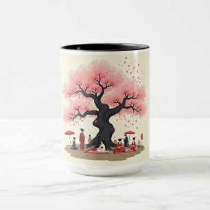 Elegante Hanami-Kirschblüten-Tasse Tasse