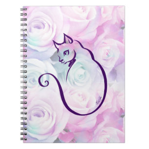 Elegante Hand gezeichnetes Notizblock