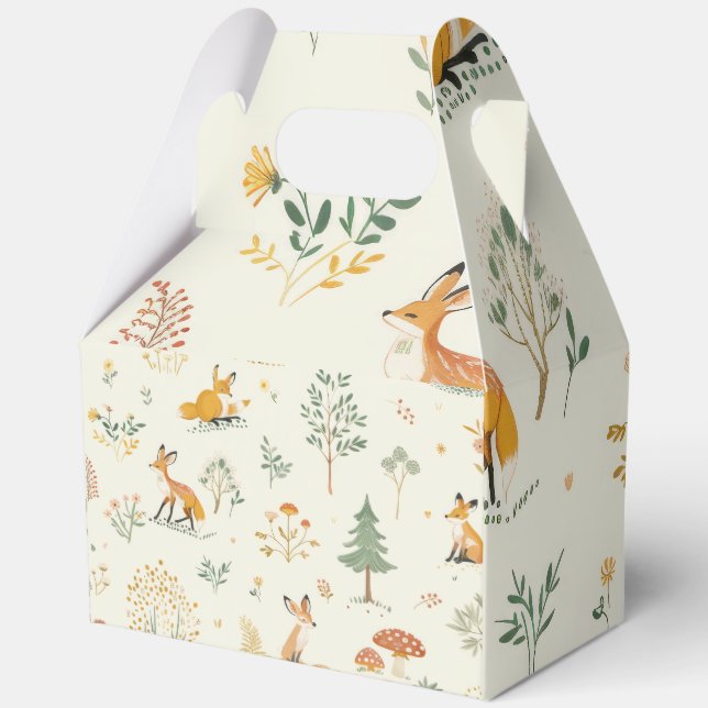 "Elegante Handle-Geschenkboxen" Geschenkschachtel (Rückseite)