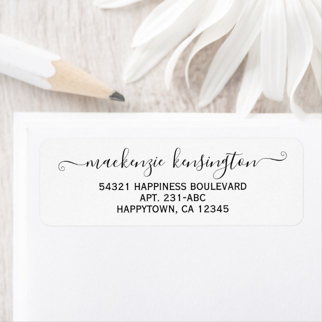 Elegante Handschrift Chic Name (Insitu)