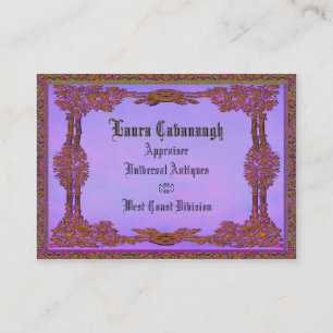 Elegante Heidi Business Card Visitenkarte