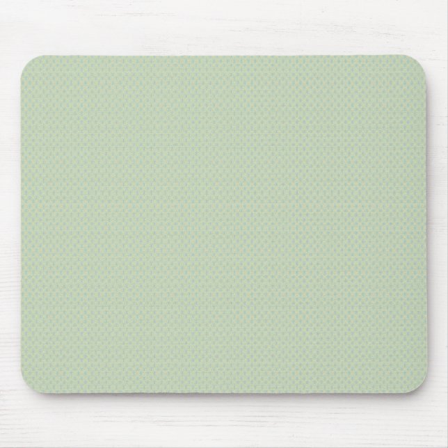 elegante hellbraune Damastkreise auf blauem Unterg Mousepad (Vorne)
