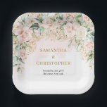 Elegante hellrosa Rose Grün und Goldhochzeit Pappteller<br><div class="desc">Die rustikalen Rosen, Eukalyptus und die Teller aus dem Rosa-Rosen-Rosen-Gold-Hochzeitsbuch strahlen Eleganz und Charme aus und eignen sich somit hervorragend für eine romantische Hochzeitsfeier. Diese Teller bieten eine wunderschöne Kombination aus rosa Rosen, erfrischenden Eukalyptus-Blätter und eleganten Goldakzenten und sorgen für eine Touch Luxus. Diese Teller, die mit hochwertigen Materialien gefertigt...</div>