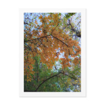 Elegante Herbst-Grußkarte