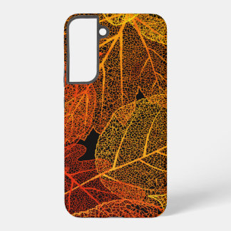 Elegante Herbstblätter Samsung Galaxy Hülle