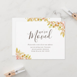 Elegante Herbstfarben Eukalyptus Bewegende Ankündi